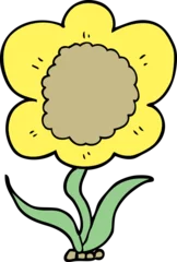Dekokissen cartoon flower © lineartestpilot
