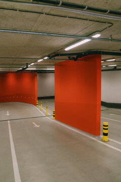 Public space-garage entrance