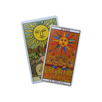 Tarot Middle Age Major Arcana PNG 19. tarot cutout the sun rider waite marseille
