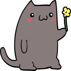 cute cartoon cat