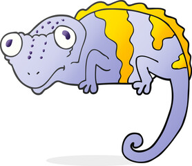 cartoon chameleon