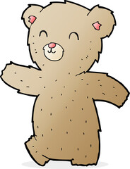cute cartoon teddy bear