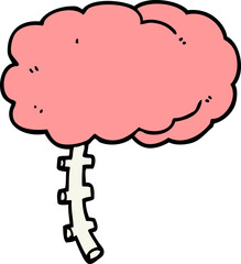 cartoon brain