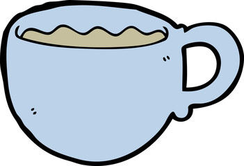 cartoon coffee cup