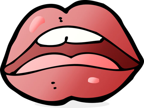 recommend clip art: open mouth cartoon symbol