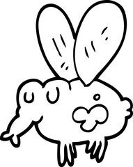 cartoon fly