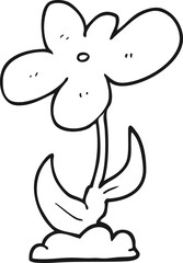 cartoon flower