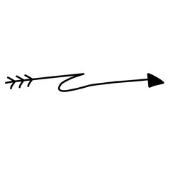 Hand Drawn Vector Arrows 