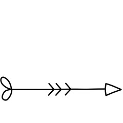 Hand Drawn Vector Arrows 