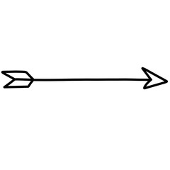 Hand Drawn Vector Arrows 