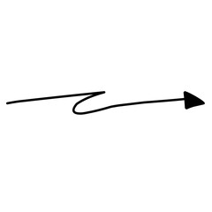 Hand Drawn Vector Arrows 