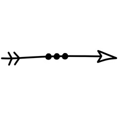 Hand Drawn Vector Arrows 