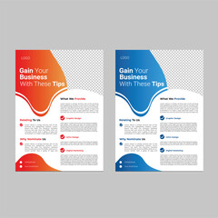 corporate business flyer design 