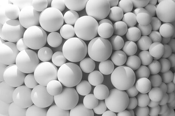 white balls