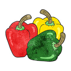 texture cartoon peppers