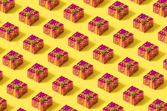 Gift wrapped presents