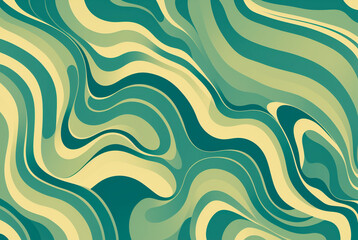 Fototapeta na wymiar abstract curved spiral background in green gradient color