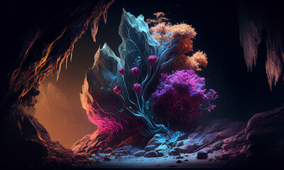 Tree Of Dark World Generative AI