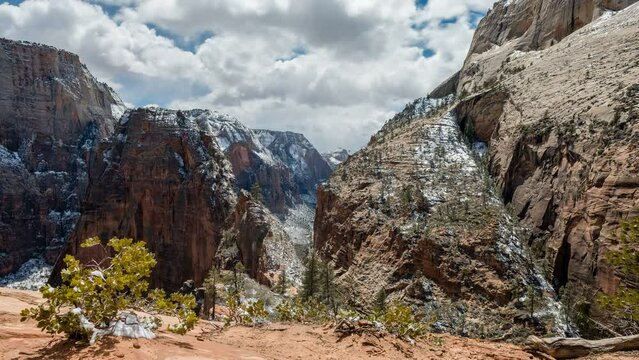 Time Lapse of a Spring Day at Zion National Park