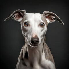 Whippet Dog, Animal Portrait