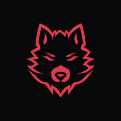 E-sports logo featuring a dog's head