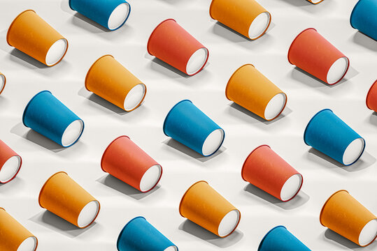 Party cups pattern