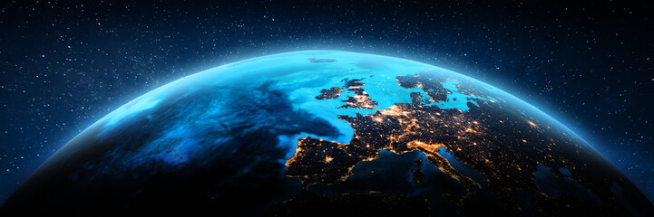 West Europe from space