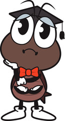 悩むコオロギ博士