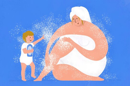 Bathtime Talc