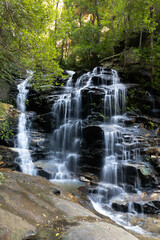 View of Sylvia Falls in Valley of the Waters Hiking Track