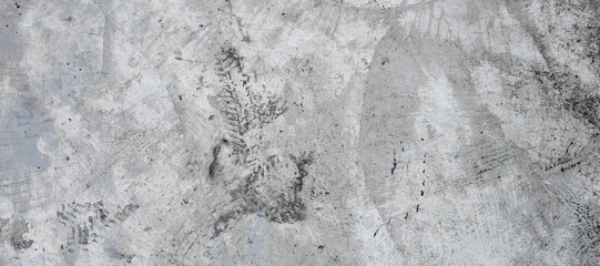 Fototapeta premium Gray cement wall or concrete surface texture for background.