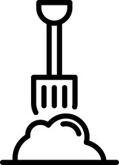 shovel icon