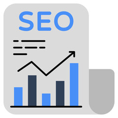 Modern design icon of mobile data analytics 