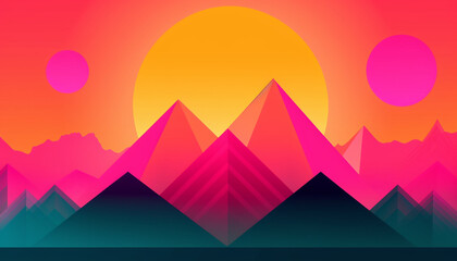 Minimalist Landscapes Nature Art