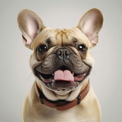 french bulldog caramel portrait