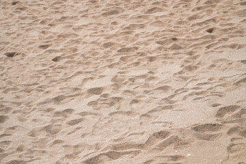 Fototapeta na wymiar Sand on a summer beach