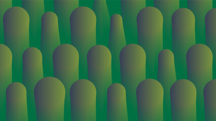 abstract background with green waves. Vector illustration for your design.