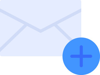 Obraz premium add email icon