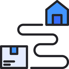 Obraz premium shipping delivery icon