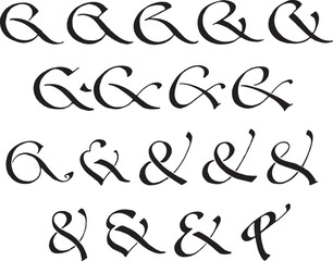  Amperzands 7th to 15th Centuries