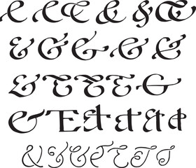  Amperzands 16th Century