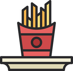 french fries icon