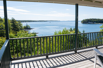 Ocean View on porch