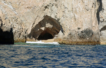 Entrance to the cave - Cabo San Lucas, Mexico