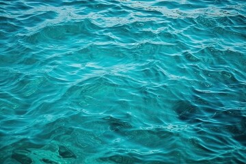 Obraz premium serene seascape viewed from a boat. Generative AI