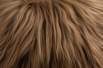 Naklejka premium detailed close-up of the texture and pattern of animal fur. Generative AI