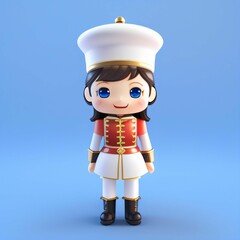 3D tin soldier child toy