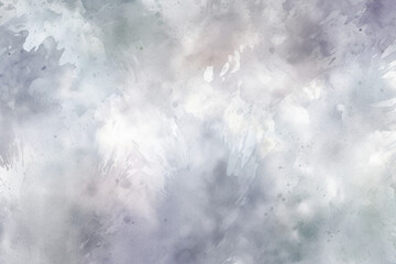 light grey background with watercolor