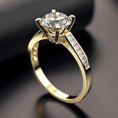 beautiful white gold diamond ring