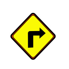 Traffic sign symbol illustration 